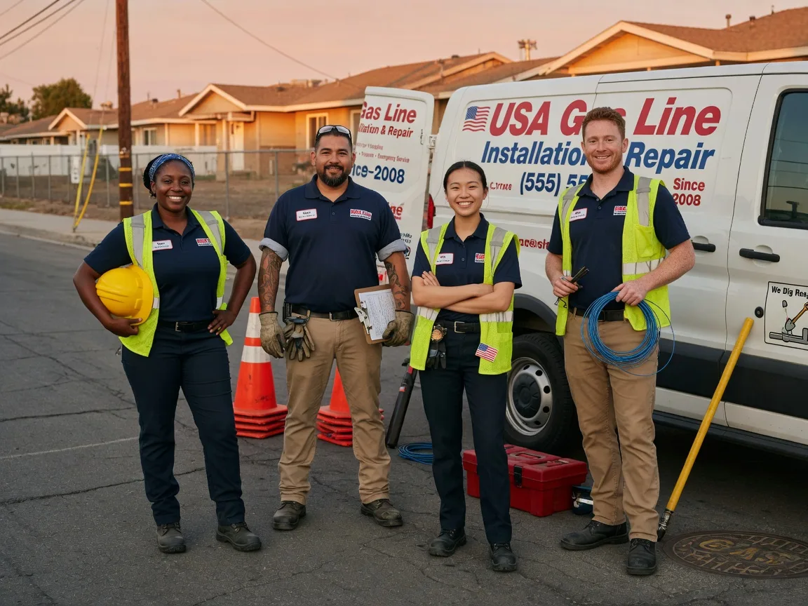 Gas Line Installation company in Grinnell, IA
