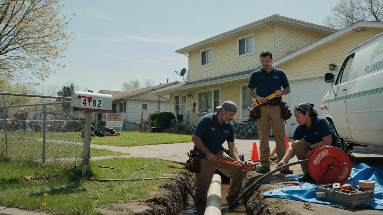 Gas Line Repair in Grinnell, IA near me